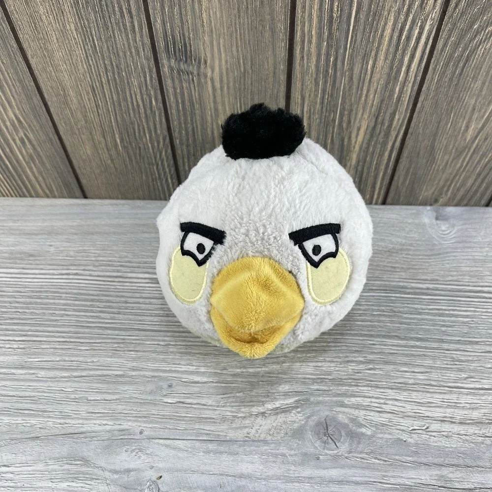 Angry Birds Matilda Plush White Bird Rovio 2010 No Sound